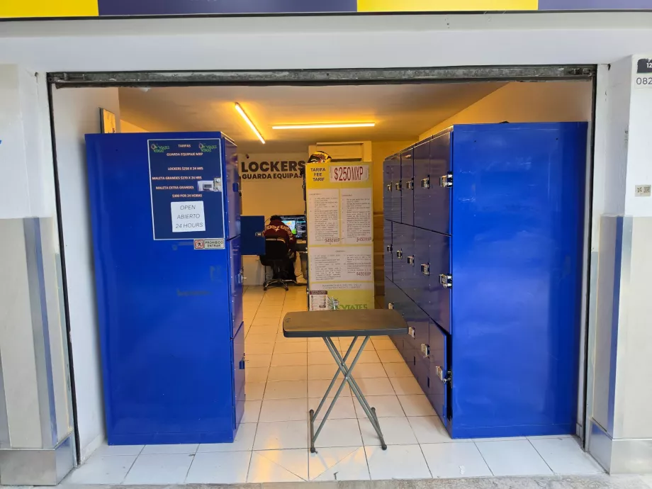 Bagageoppbevaring i terminal 1