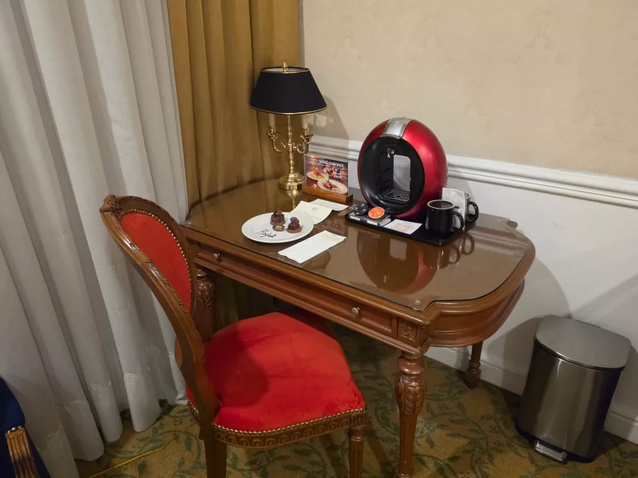 Kaffemaskin på rommet
