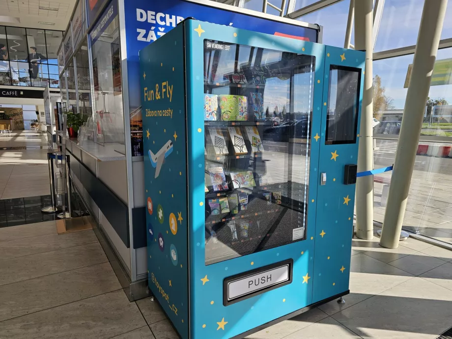 Salgsautomat med brettspill