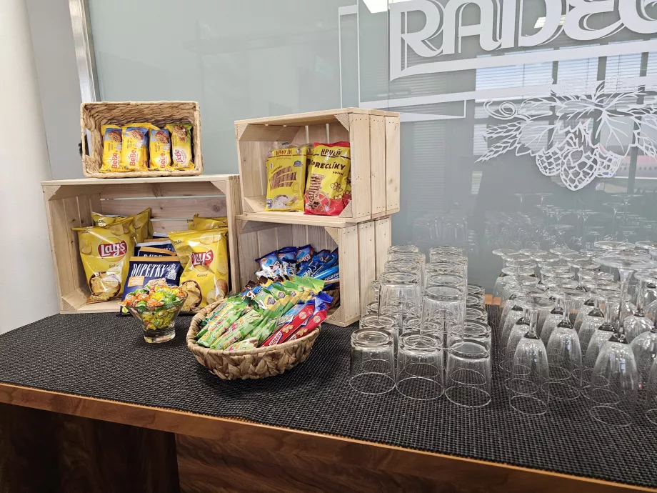 Godteri, chips og salt snacks