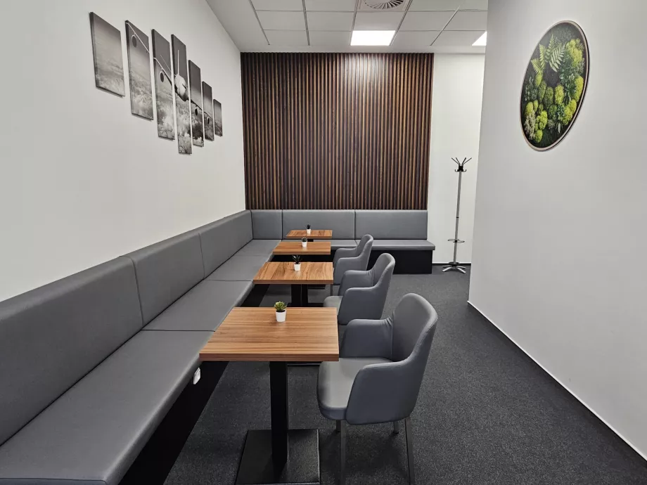 Rolig del av salongen