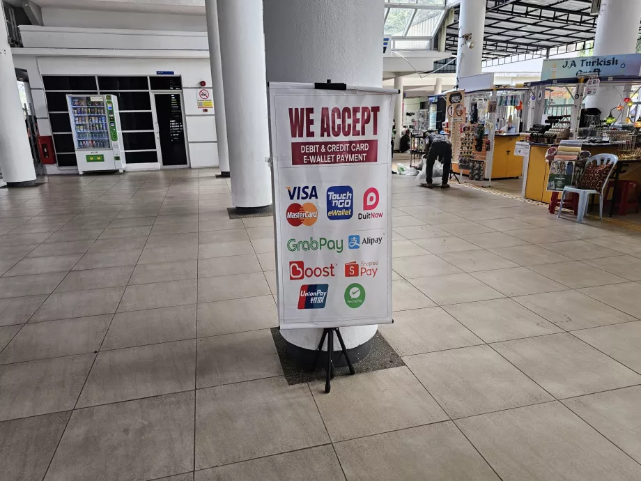 Aksept av betalingskort på KTM-tog