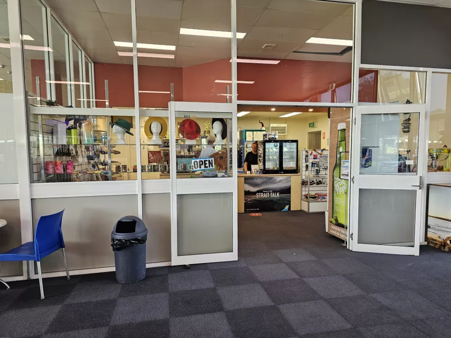 Forfriskninger i terminalen