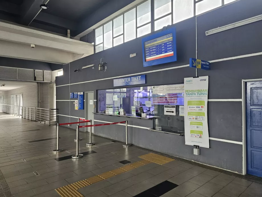 Billettkontor, tog, Batu Caves