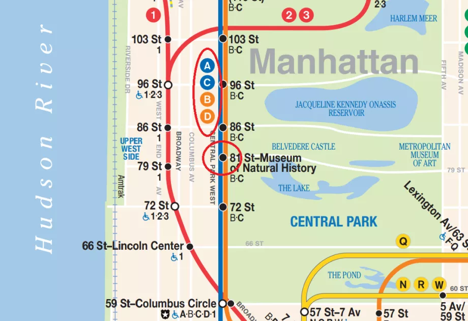 Lokale forbindelser og ekspressforbindelser