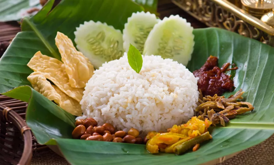 Indonesisk mat - Nasi lemak