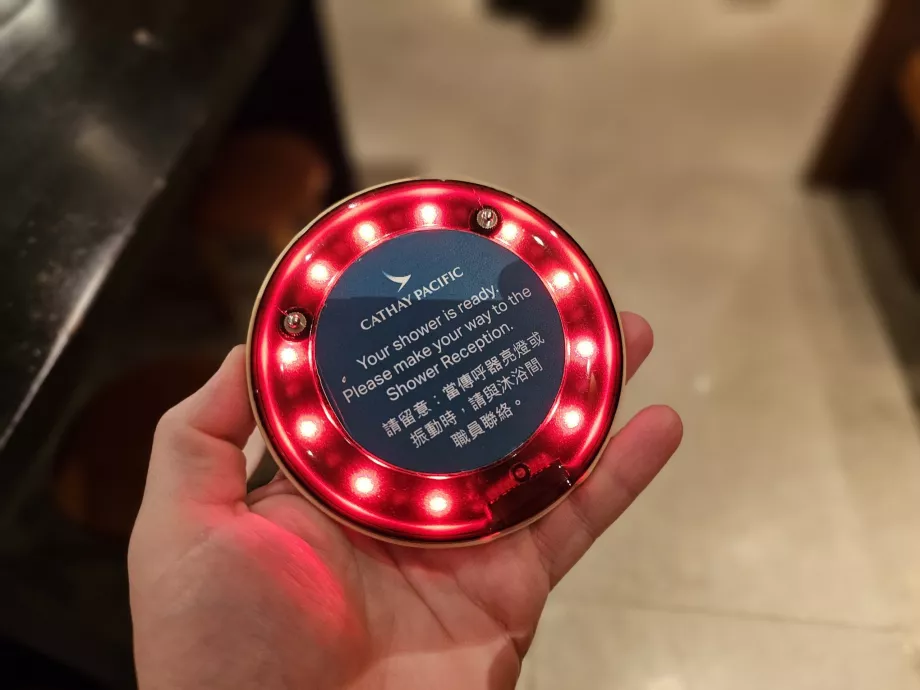 Varsel om å slippe dusjen