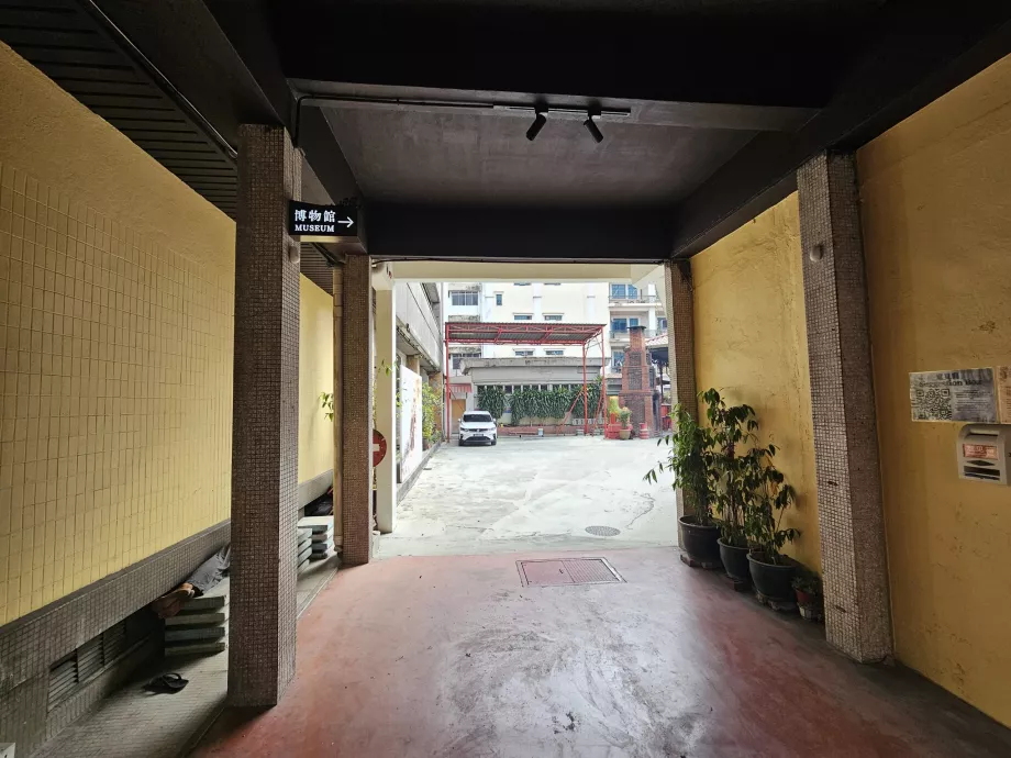 Inngangen til Sin Sze Si Ya Temple