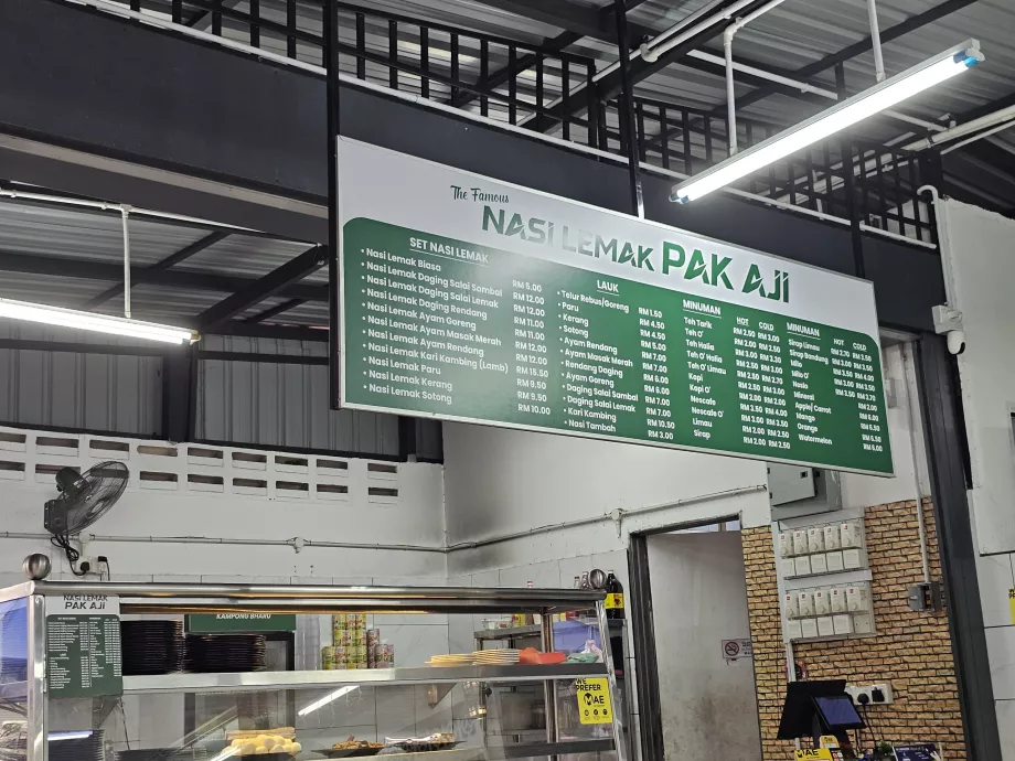 Eksempler på priser i Kampung Bar