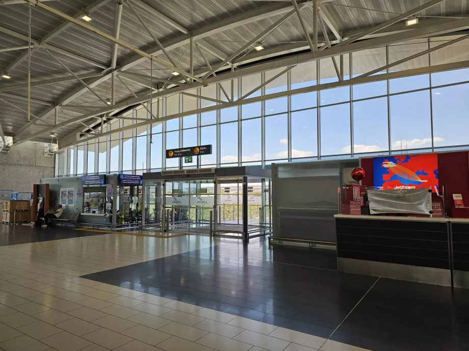 Utgang til busser for offentlig transport