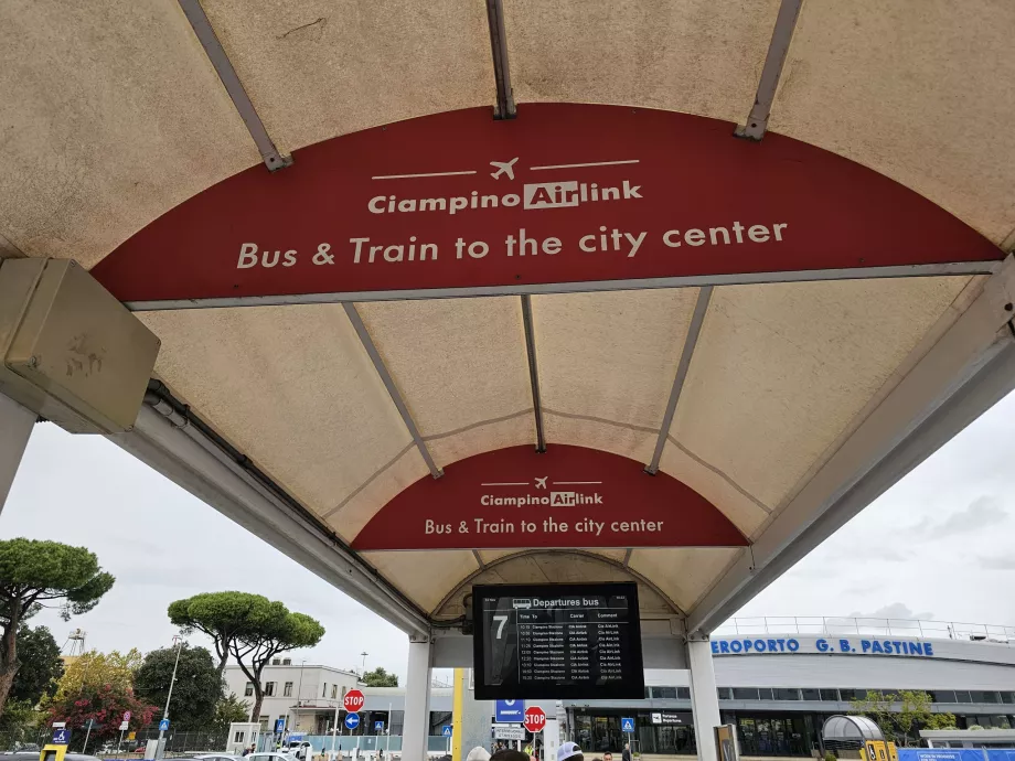 Ciampino AirLink bussholdeplass