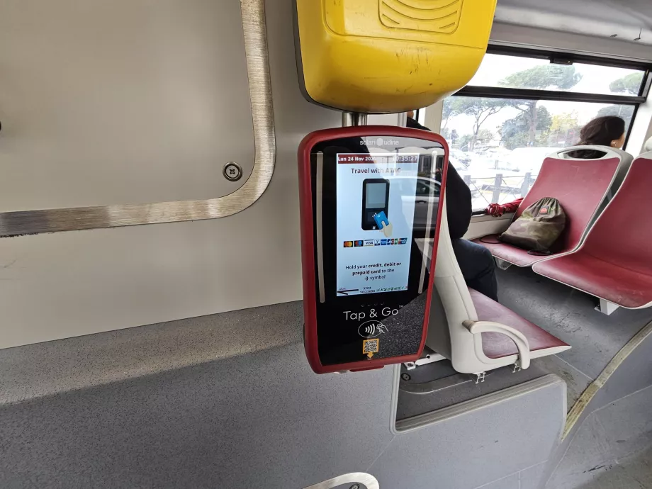 Validerer for kontaktløs billettbetaling