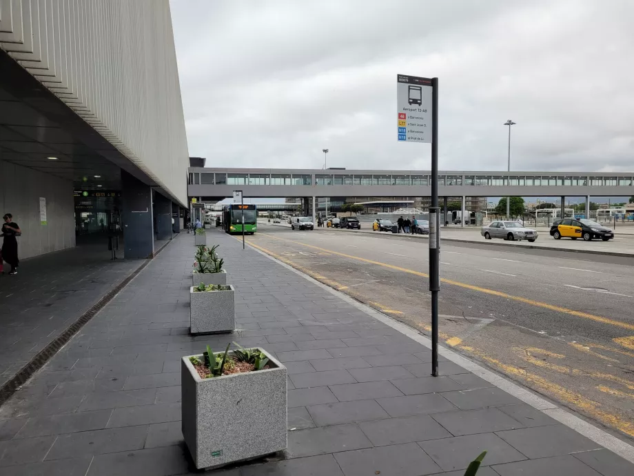 Bussholdeplass 46 foran Terminal 2