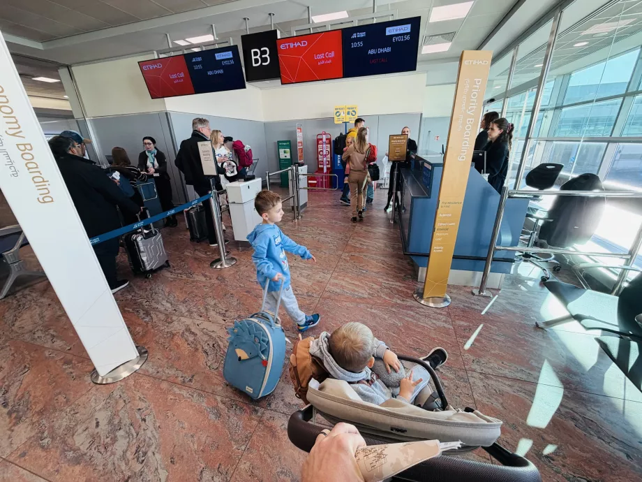 Inngang designet for business class