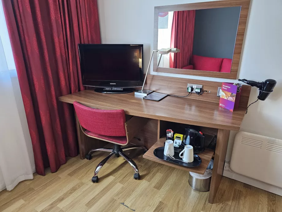 Ramada Encore, fasiliteter på rommet
