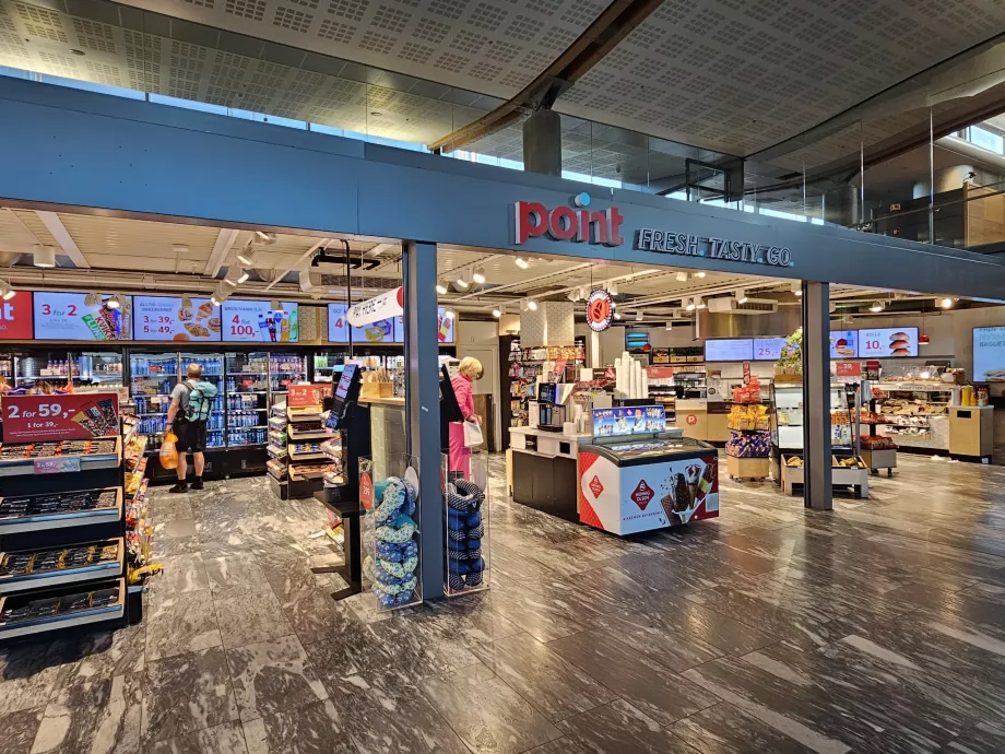 Minimarket Pont, transittområde