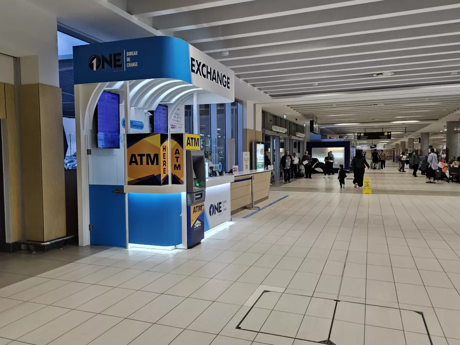 Ufordelaktig minibank på vekslingskontoret