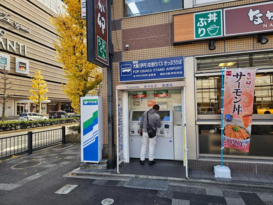 Automatisk bussbillettmaskin