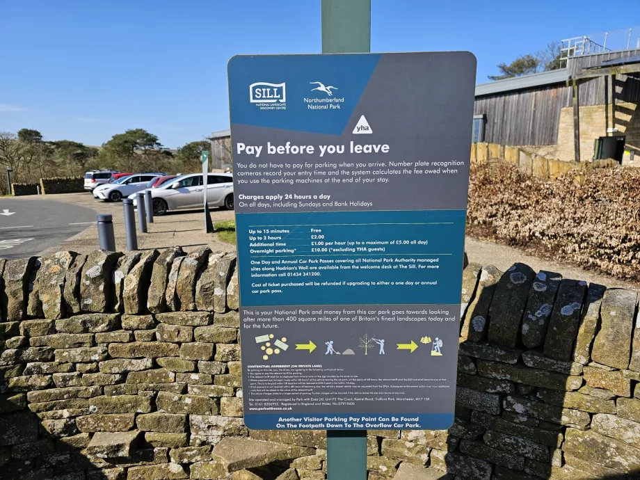 Priser for parkering