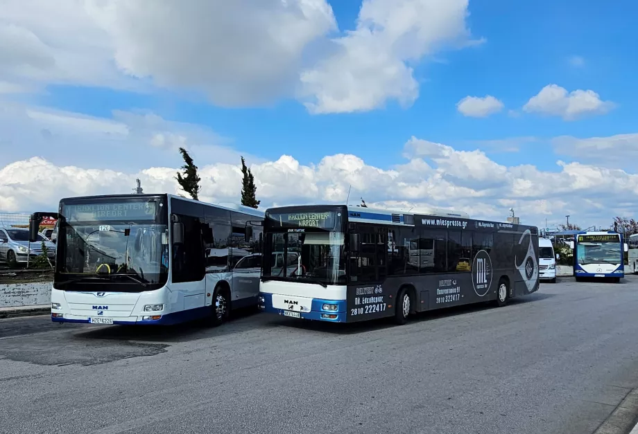 Busser i Heraklion
