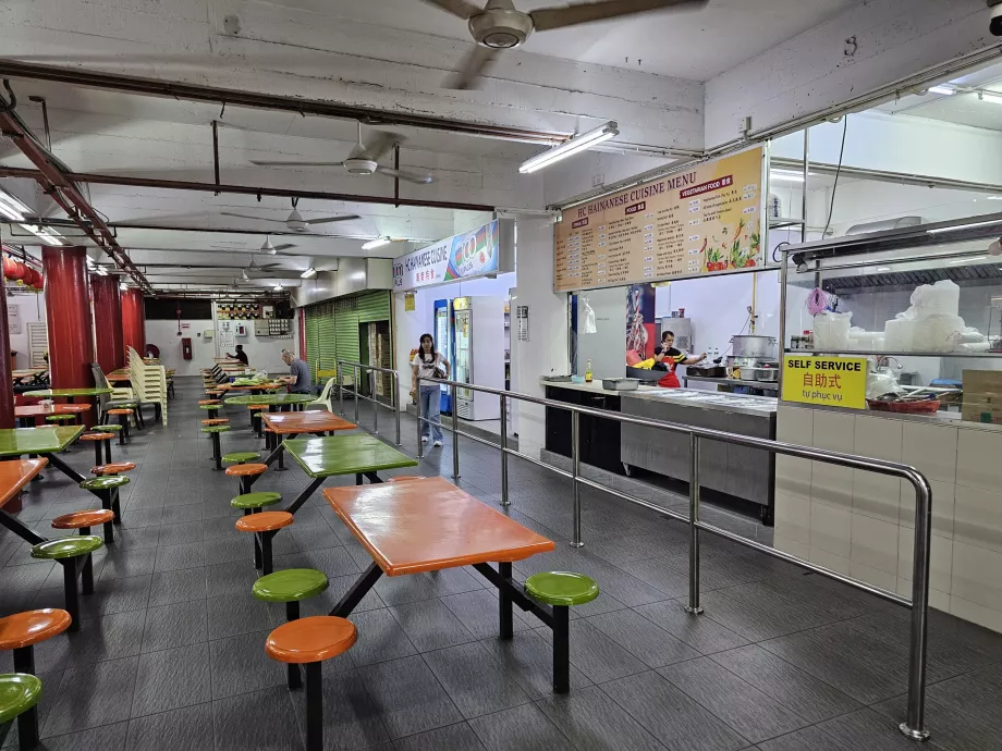 Spisesal i Thean Hou-tempelet