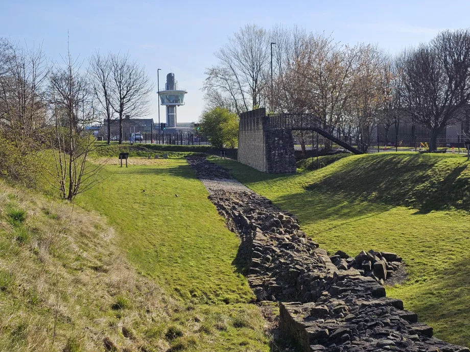 Rester av Hadrians mur, Segedunum