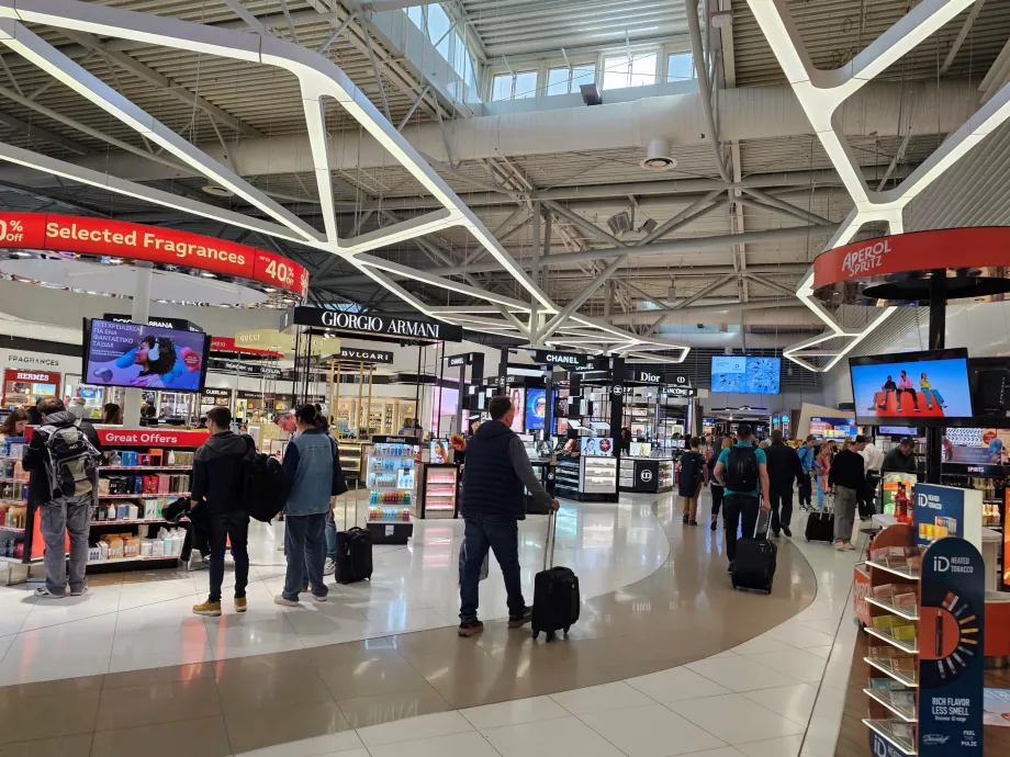 Butikker, Athen lufthavn