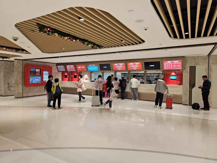 Billettsalg på Turbojet