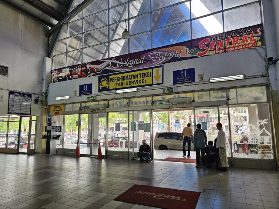 Drosje fra busstasjonen