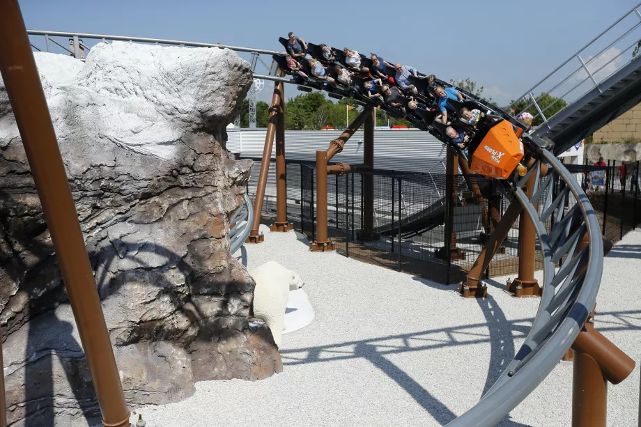 Polar-X berg- og dalbane Legoland