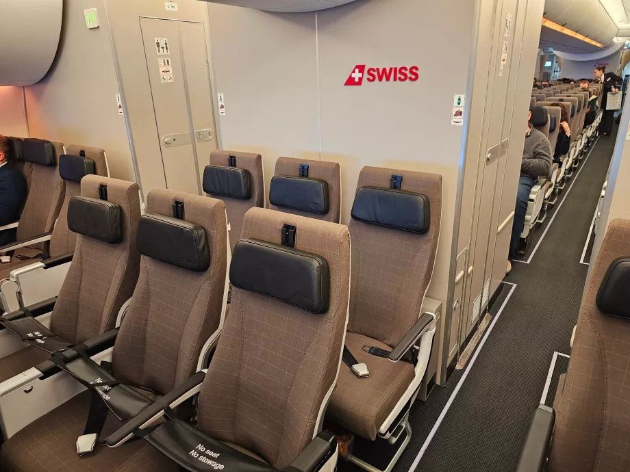 Utsikt over standard økonomiklasse