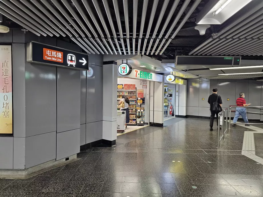 Butikker på metrostasjoner