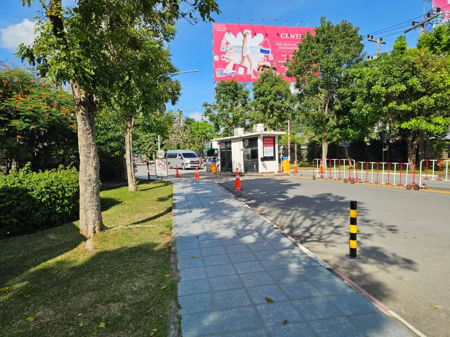 Veibeskrivelse til Bolt / Grab utenfor flyplassområdet