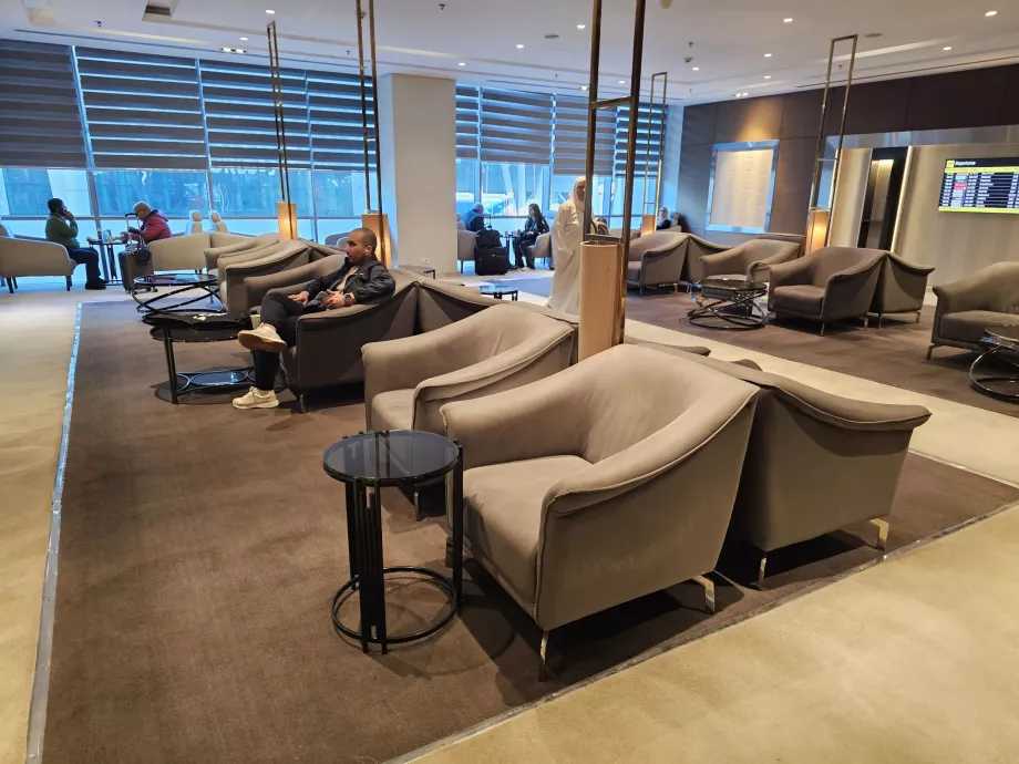 Stille sone og sitteplasser