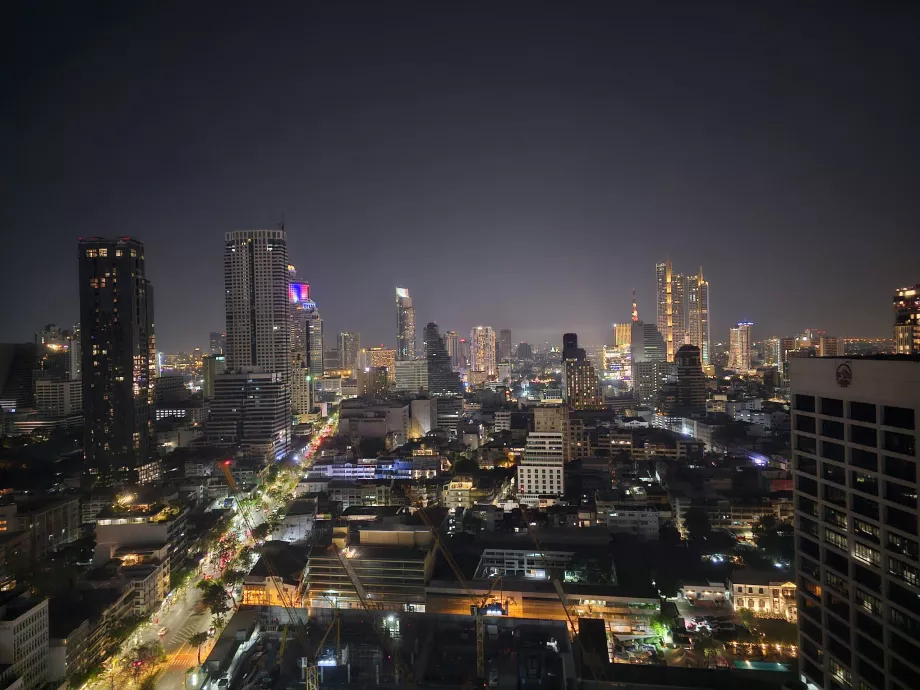 Nattutsikt fra rommet