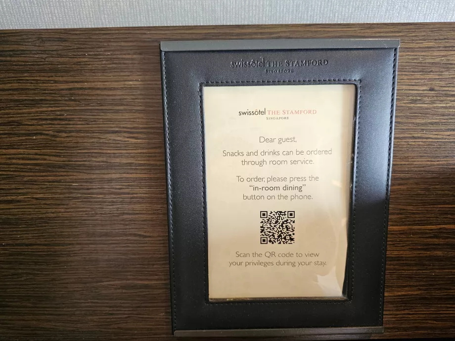 Romservice i stedet for minibar