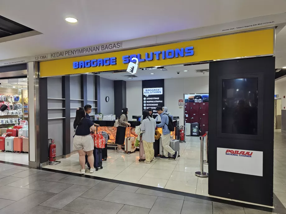 Bagasjeoppbevaring, Terminal 2