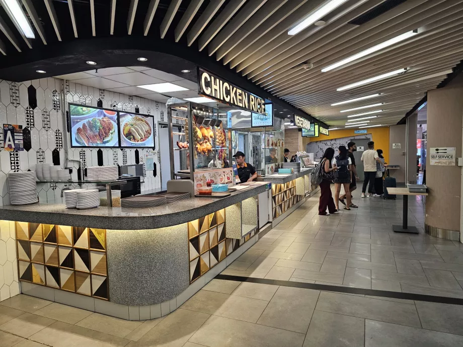 Food Court, Terminal 2, offentlig område