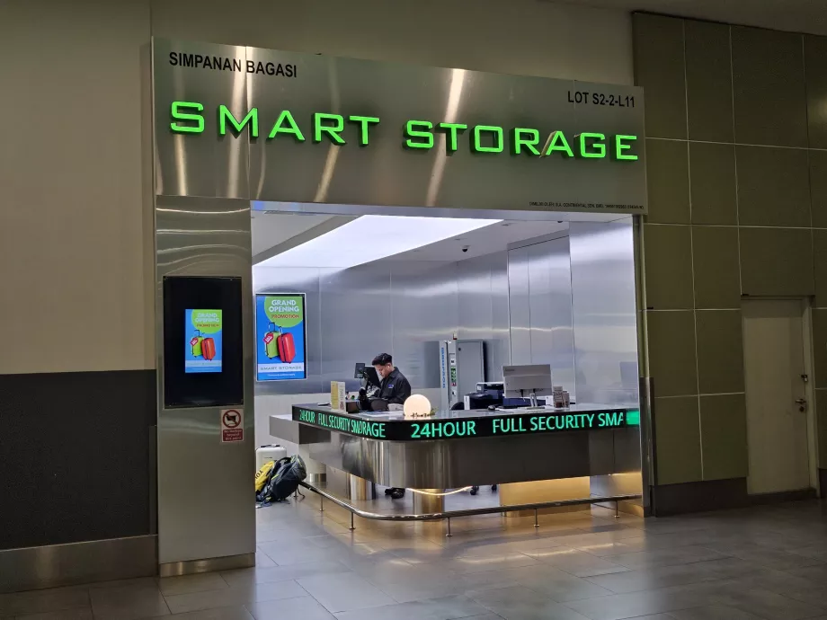 Ekstra bagasjeoppbevaring, Terminal 2