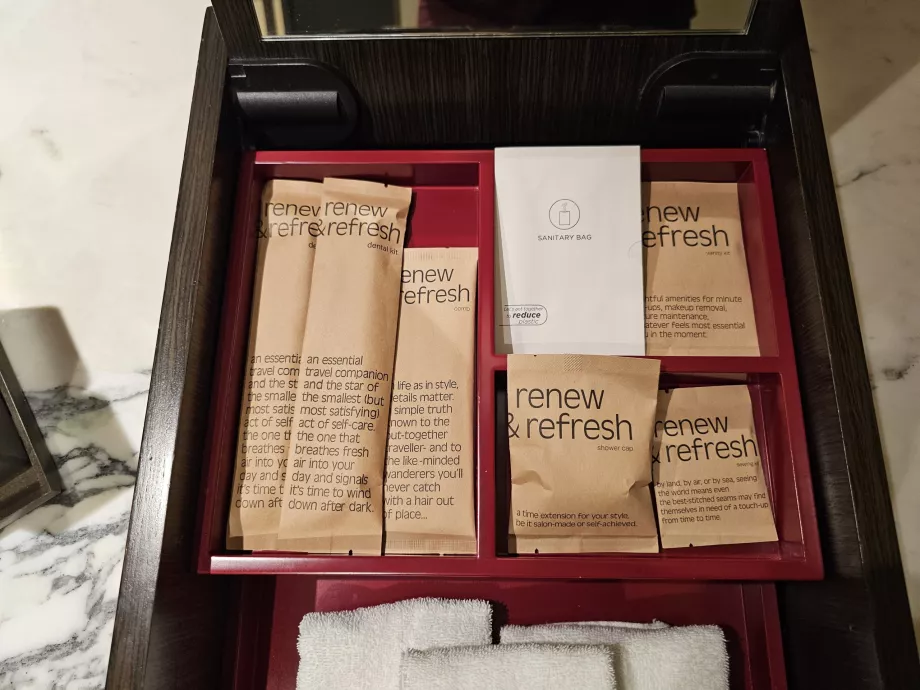 Utstyrssett på badet