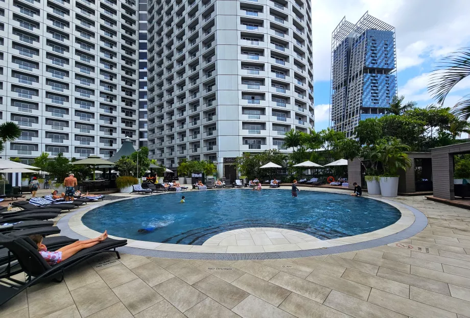 Hotellets svømmebasseng