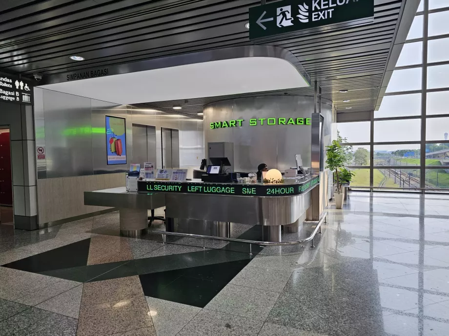 Bagasjeoppbevaring, Terminal 1