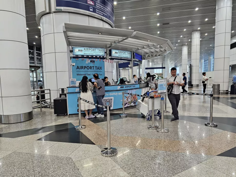 Taxiskranker, Terminal 1