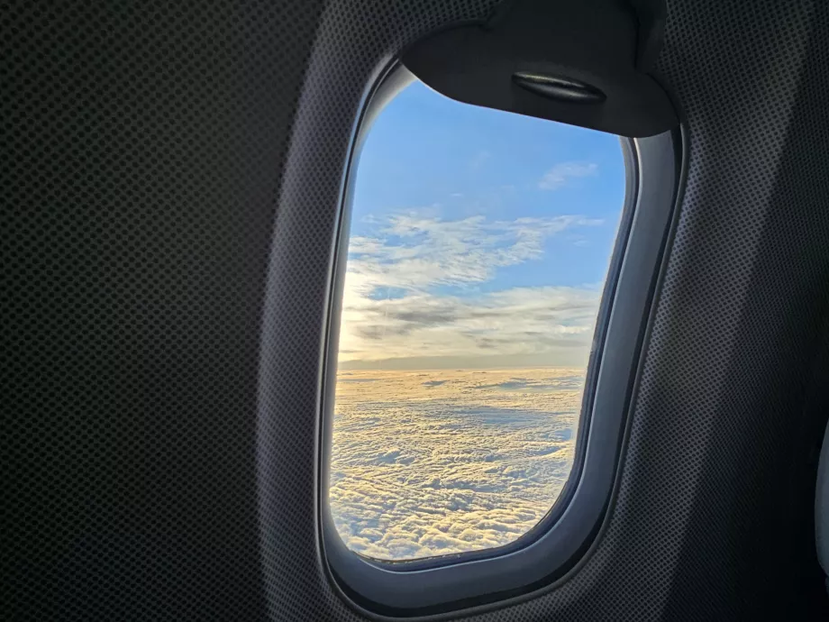 Utsikt ved solnedgang