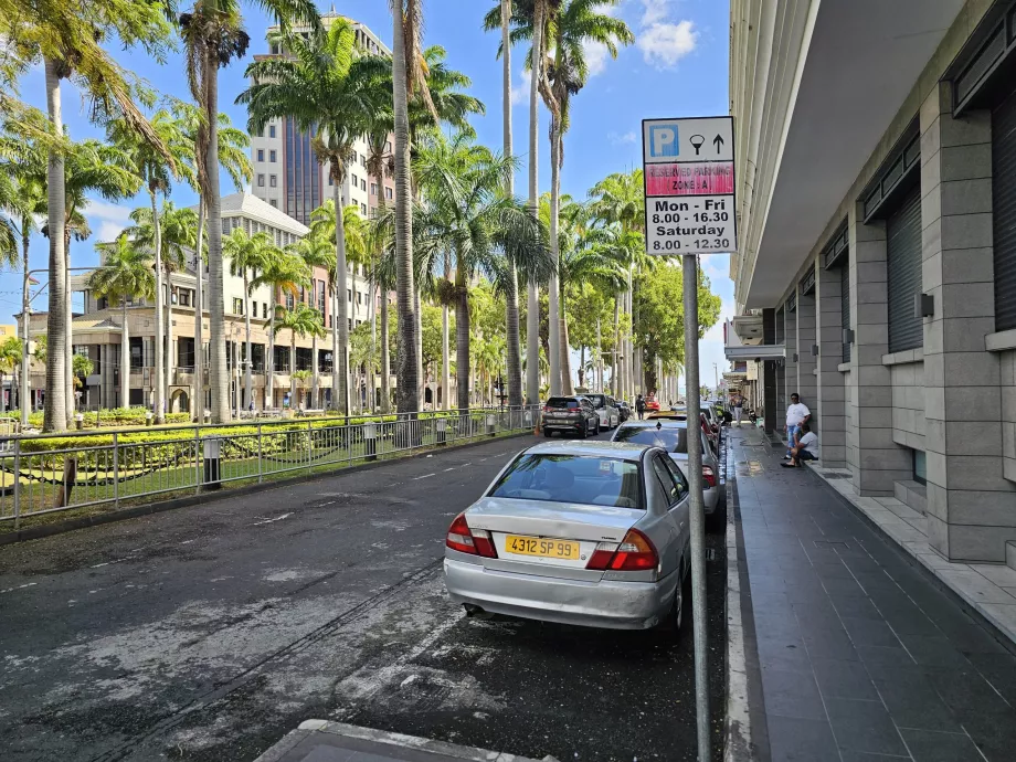 Betalt parkering i byen
