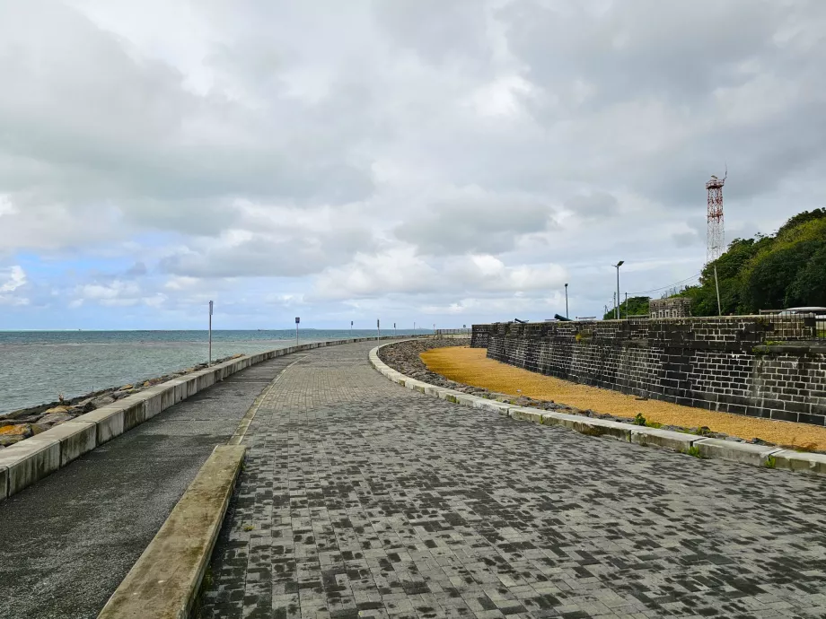 Promenaden ved Pointe du Diable