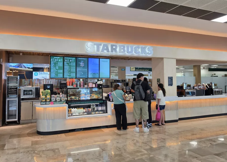 Starbucks i fellesområdet