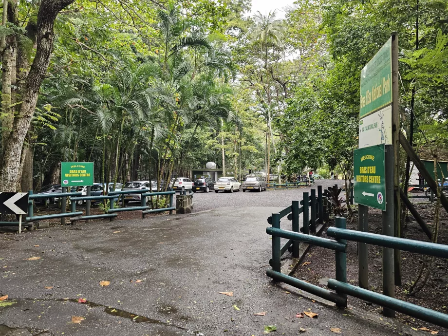Bras d'Eau nasjonalpark, parkering