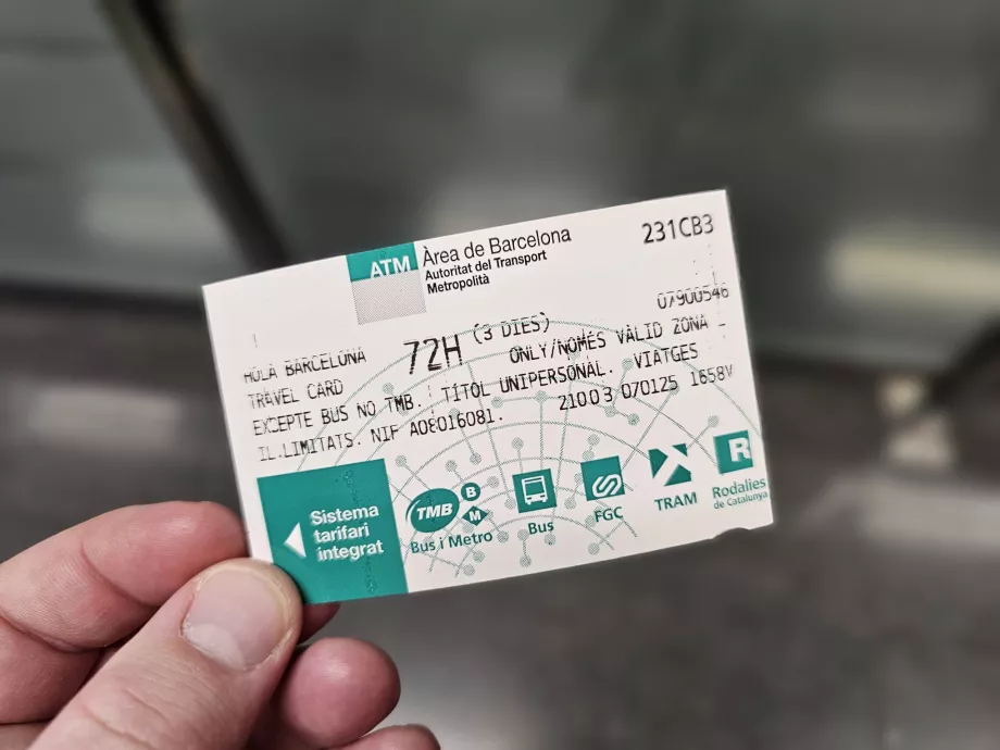 Billett Hola Barcelona