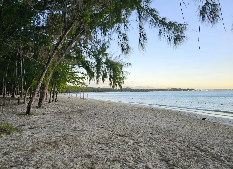 Mon Choisy offentlige strand